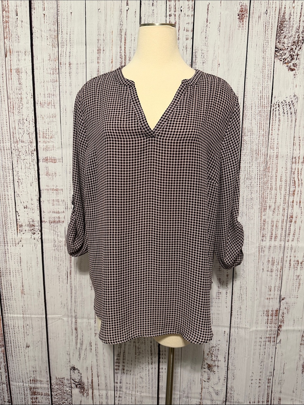 Maurices‎ Gingham Top Blouse